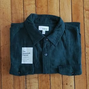 Sonoma Men's Flannel Buttondown Shirt